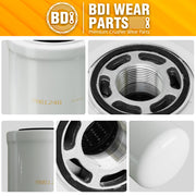 6661248 Hydraulic Oil Filter compatible with Bobcat 730 731 741 742 743 751 753 763 773 7753 843 853 863 864 873 883 943 Replace P164375 6630977 6677652