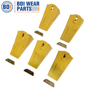 BDI Wear Parts 40S Dirt Teeth Esco Digging Bucket Teeth 5 Pack Teeth with Pin Esco Style 40PN