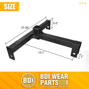 BDI Wear Parts 3 Point Trailer Hitch with 2