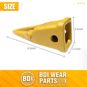 BDI Wear Parts 1U3202TL Hensley Style Bucket Teeth