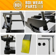 BDI wear parts debris forks 48'' & 2500 lbs clamp pallet forks
