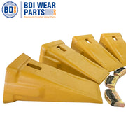BDI Wear Parts X400 Bucket Teeth X400SP Hensley Style Sharp Bucket Teeth Dirt Teeth 400 Dirt Excavator (5 Pack)