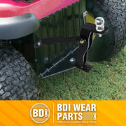 BDI Wear Parts Awesome Lawn Mower Trailer Towing Hitch Garden Tractor Pro Hitch Receiver Craftsman Riding Mowers