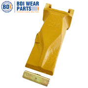 BDI Wear Parts V39SYL 1/2/5 Pack Bucket Teeth Esco Style Plus V39PN Flex Pins Dirt Bucket Teeth Fits Mini Excavator (1 Pack)