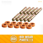 8E6208 Pin with 8E6209 Retainer Fits CATERPILLAR CAT J200 1U3202 Teeth - 10 Set