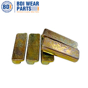 BDI Wear Parts 5 Pack V17SYL Esco Style Dirt Bucket Teeth with V17PN Set Series Digging Tooth for Excavator Backhoe Loader