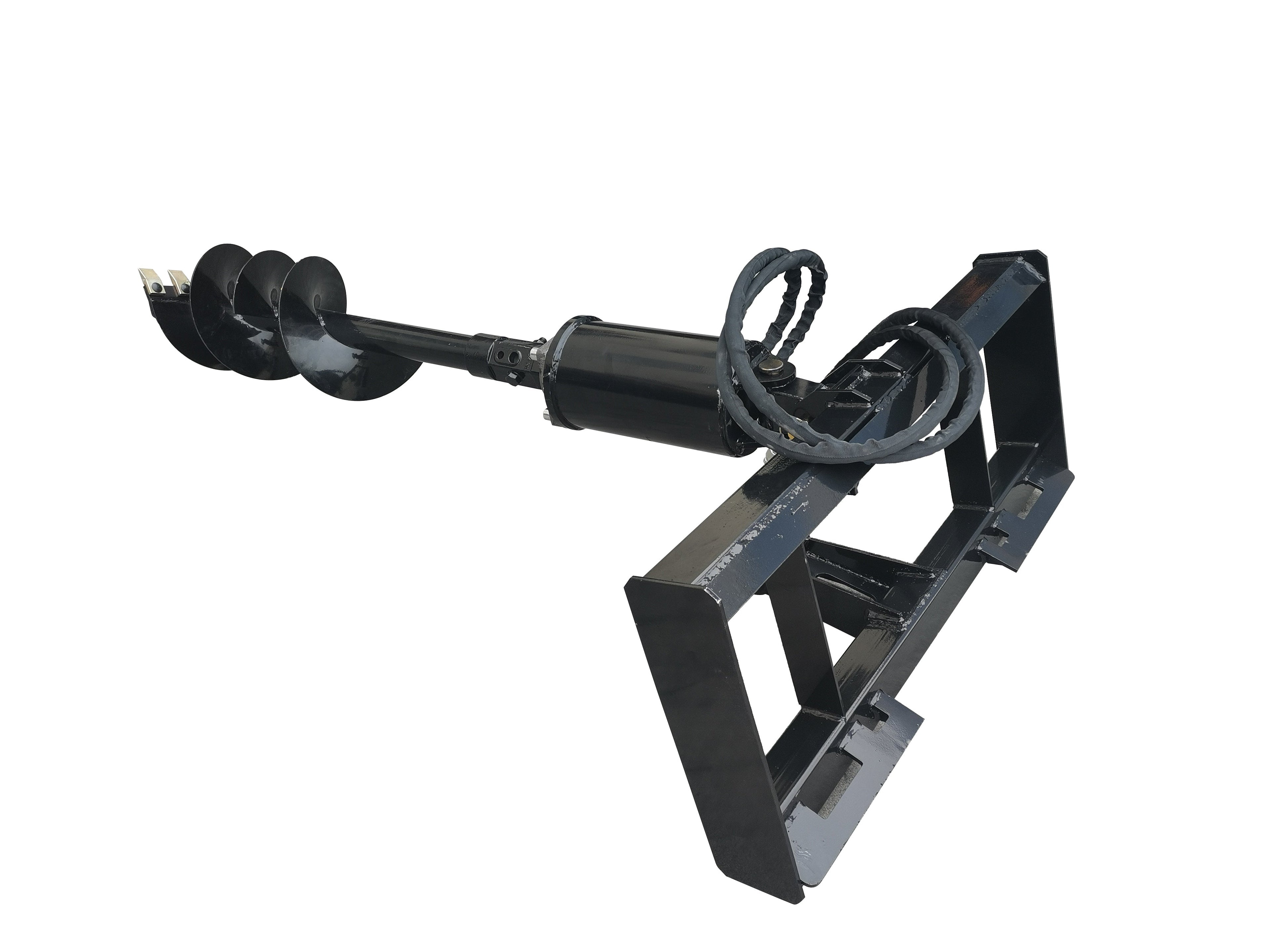 Skid Steer Attachment Auger with 2 bits (12'', 18'' diameter bit )