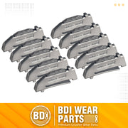 10PCS K330S Spring Flex Pin Key Skid Steer Backhoe Fits Hensley X330 Teeth Bucket Digging