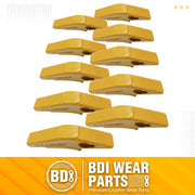 BDI Wear Parts L2520N-2AH Teeth Adapter, Backhole Excavator Bucket Digging Teeth Adapter Weld