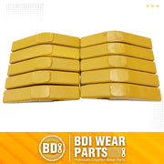 BDI Wear Parts L2520N-2AH Teeth Adapter, Backhole Excavator Bucket Digging Teeth Adapter Weld