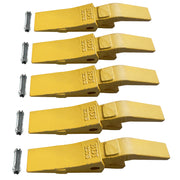 BDI Wear Parts Assembly U43792 Bucket Tooth Adapter, 230S Bucket Teeth with TF23P Flex Pins Weld on Bucket Teeth for 23 & 230 Series Skid Steer Loaders and Excavators- 5PK