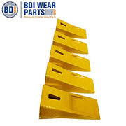 BDI Wear Parts Bucket Teeth X290 with K290S Flexpins Sharp Bucket Teeth Replacement - 5 Pack