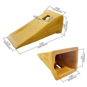 BDI Wear Parts X400 Bucket Teeth X400SP Hensley Style Sharp Bucket Teeth Dirt Teeth 400 Dirt Excavator (1 Pack)