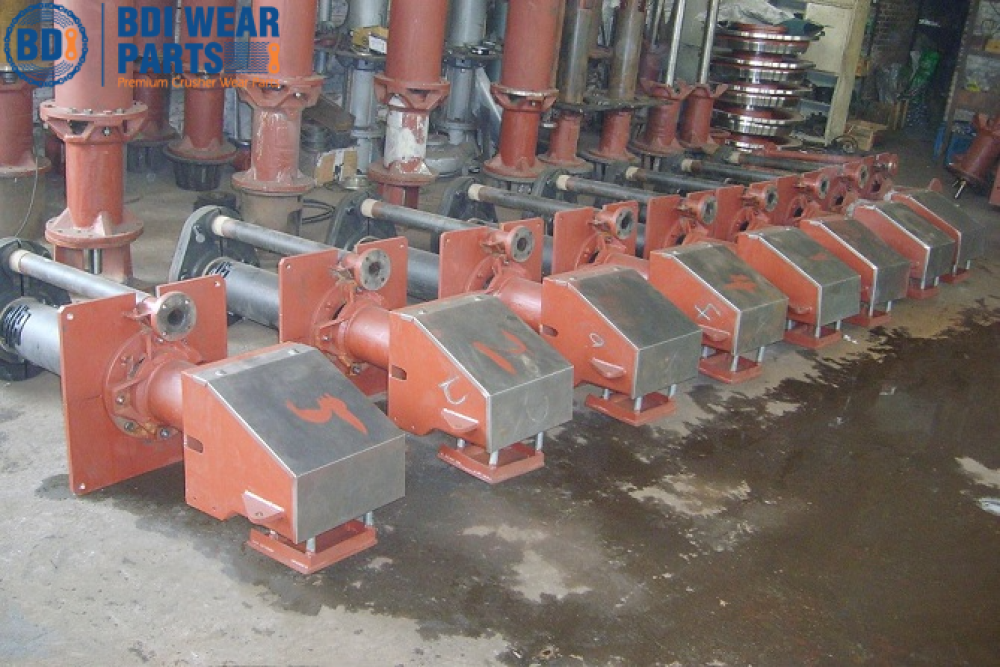 Rubber Lined Vertical Slurry Pump BDIVR/65Q