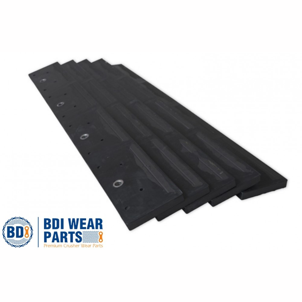 carbide rubber blades