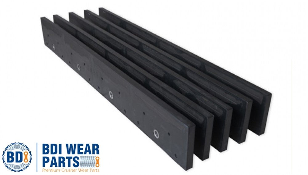 carbide rubber blades